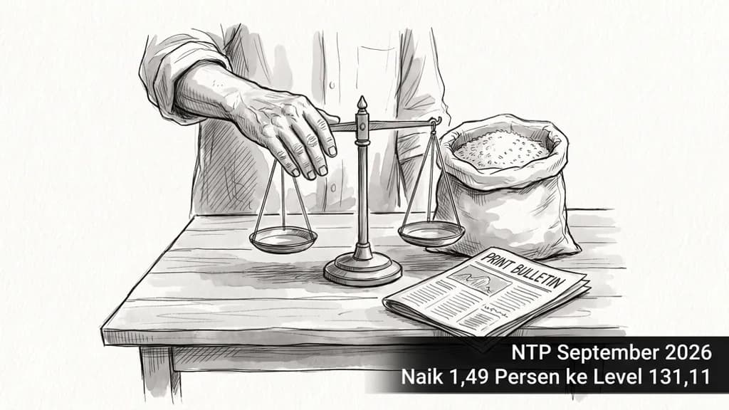 NTP September 2026 Naik 1,49 Persen ke Level 131,11