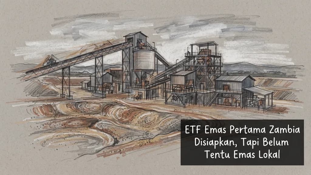 ETF Emas Pertama Zambia Disiapkan, Tapi Belum Tentu Emas Lokal