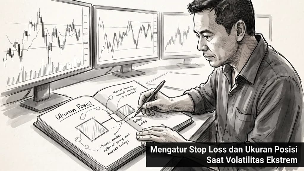 Mengatur Stop Loss dan Ukuran Posisi Saat Volatilitas Ekstrem