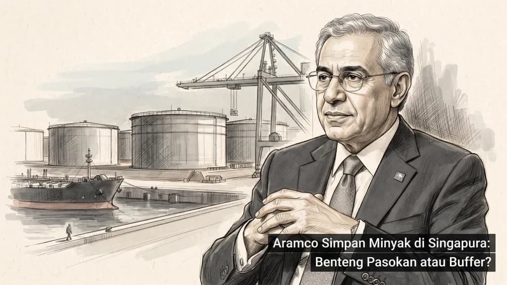 Aramco Simpan Minyak di Singapura: Benteng Pasokan atau Buffer?