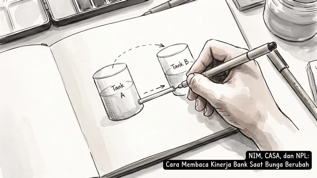 NIM, CASA, dan NPL: Cara Membaca Kinerja Bank Saat Bunga Berubah