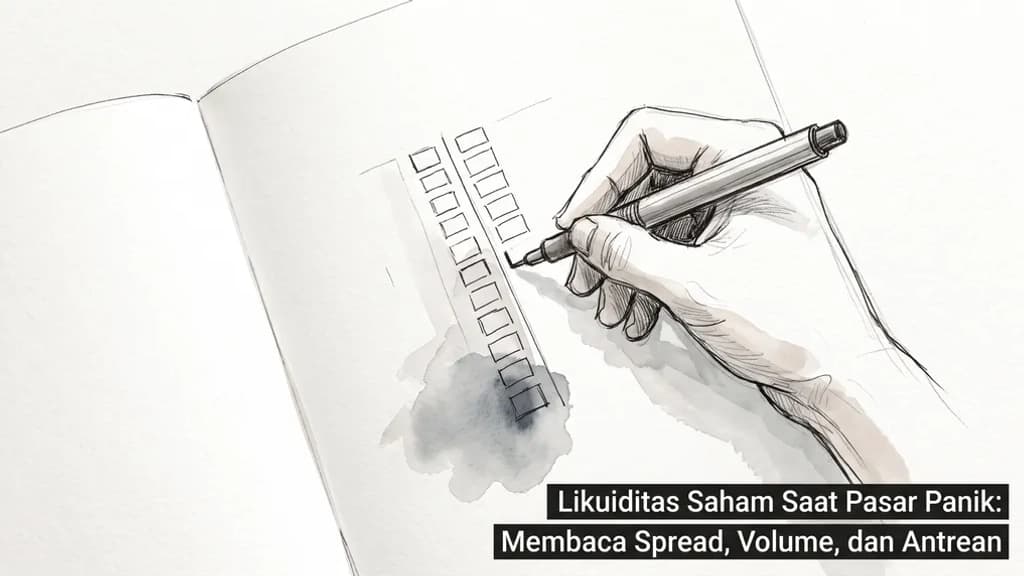 Likuiditas Saham Saat Pasar Panik: Membaca Spread, Volume, dan Antrean