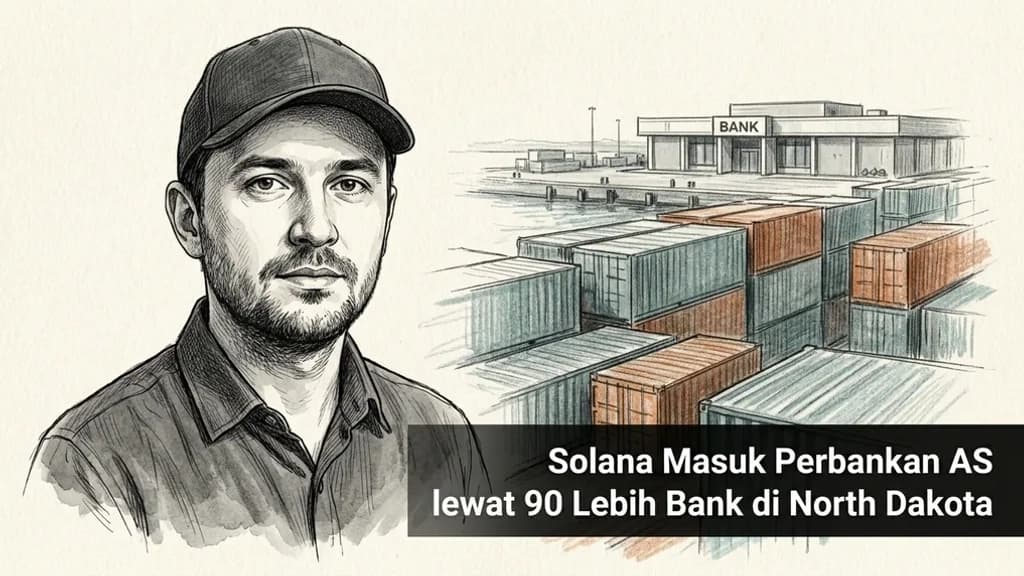 Solana Masuk Perbankan AS lewat 90 Lebih Bank di North Dakota