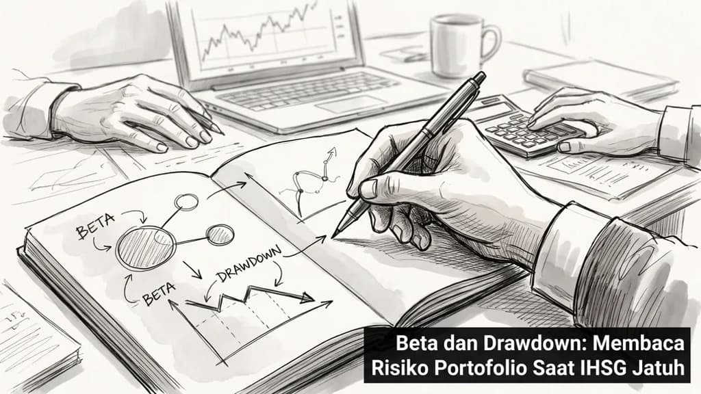 Beta dan Drawdown: Membaca Risiko Portofolio Saat IHSG Jatuh